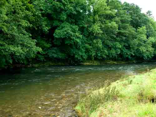 Old Womans Pool View Down Stream